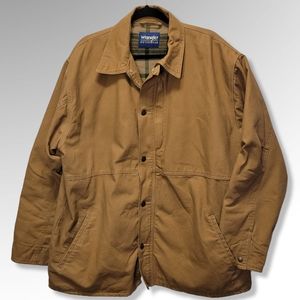 Wrangler Outerwear Canvas Shell Blanket Lined Coat - Men's  XL